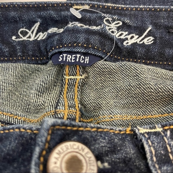 American Eagle Women’s Blue Skinny Jeans 2 - Picture 3 of 6